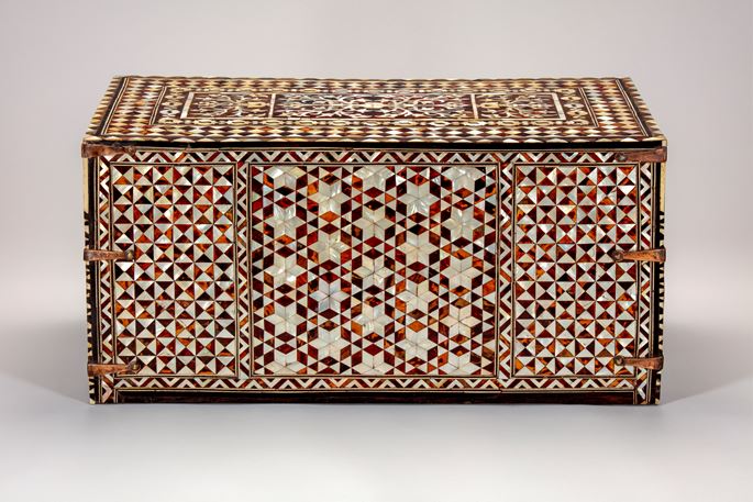 Ottoman writing box with mother of pearl and tortoiseshell | MasterArt